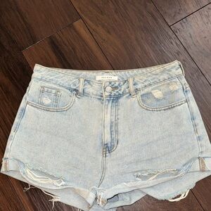 PacSun Sky Blue Jean Shorts